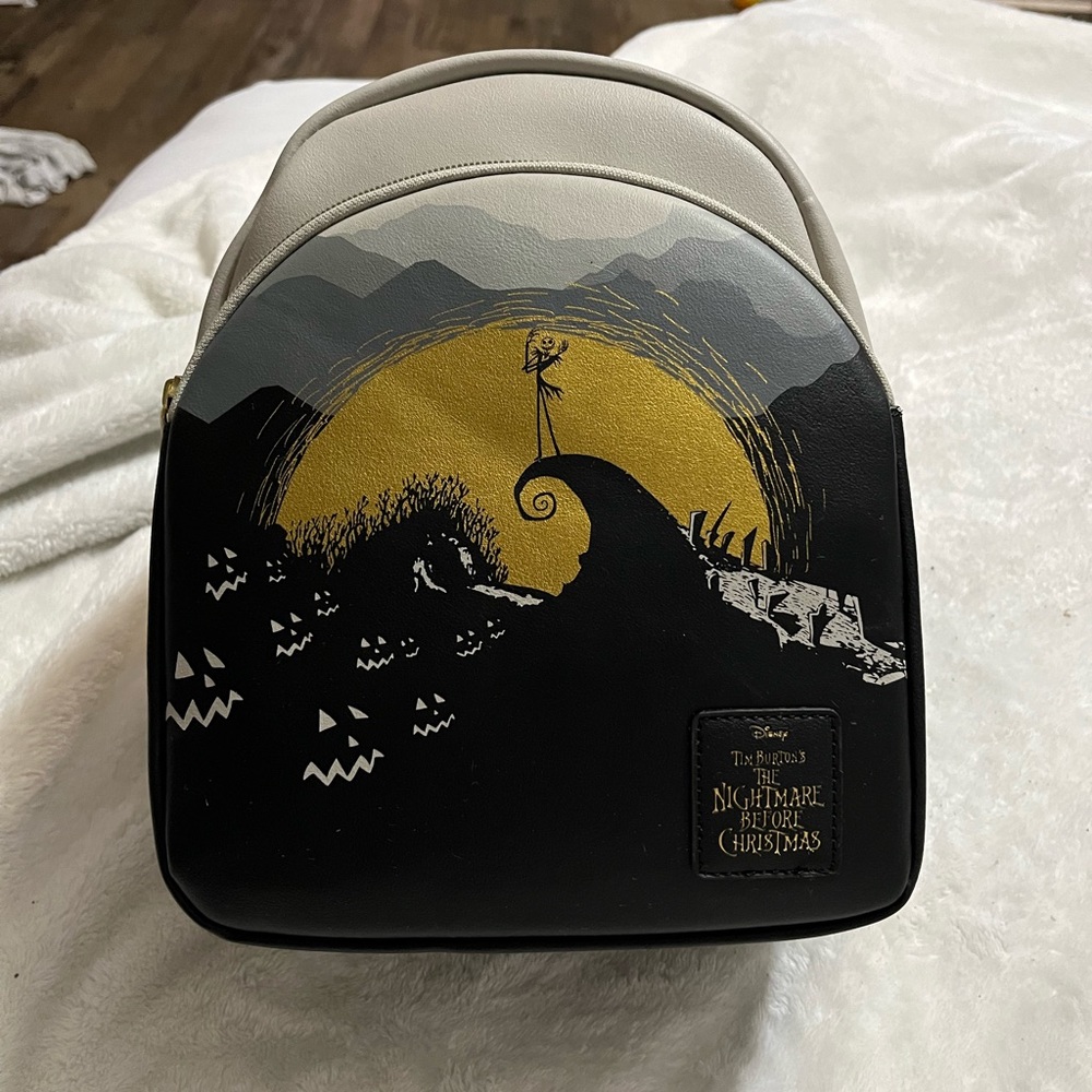 The nightmare before Christmas book bag/purse from Hot Topic.